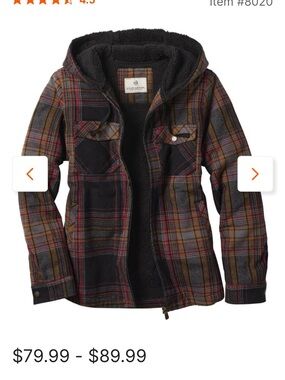 Legendary Whitetails woodland Berber shirt jacket women’s small